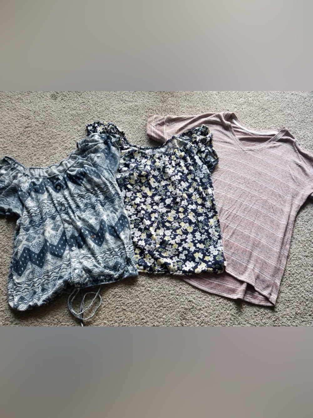 3 casual top bundle no tag